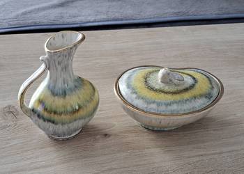 Bomboniera Cukiernica Dzbanek Mlecznik Wazonik Germany Vintage