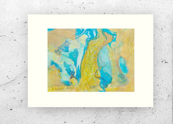 mała abstrakcja na ścianę, abstrakcyjny obrazek A4,nowoczesna grafika 21x30