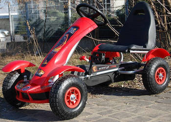 BAWIBUS.PL pojazd GOKART NA PEDAŁY pompowane koła auto jeździk do 50KG