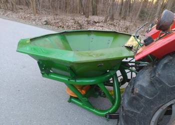 Rozsiewacz 2-talerzowy AMAZONE 600l z przekaźnikiem WOM w komplecie sprawny