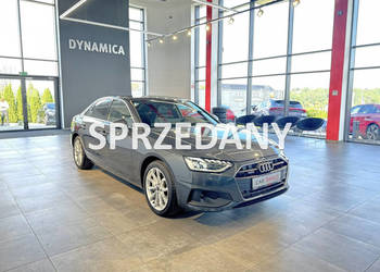 Audi A4 Limousine 40TFSI mHEV 204KM S-tronic quattro 2022 r., salon PL, f.…