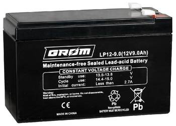 Akumulator GROM LP12-9.0 12V 9Ah
