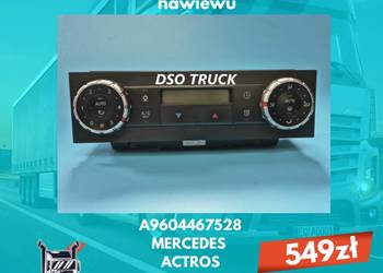 Panel klimatyzacji nawiewu A9604467528 MERCEDES ACTROS MP4