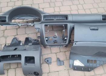 VW PASSAT B5 KPL. DESKA - SCHOWEK - GRAFIT / SZARY