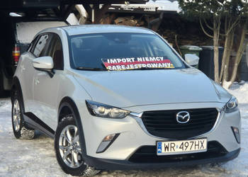 Mazda CX-3 2017r, 2.0B 120KM, Full Serwis 135tyś km, Orginał Lakier