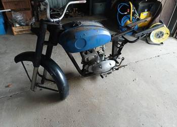 WSK 125 Przód Bak Silnik Całość