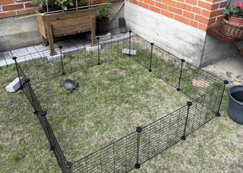 Zagroda dla psa szczeniaka królika – modułowy kojec metalowy