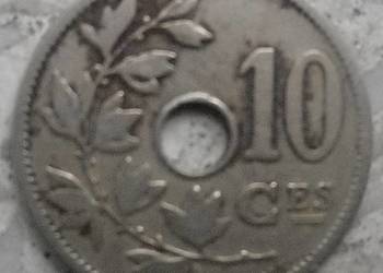 BELGIA-10 CENTIMES-1904 r- (BELGIQUE)