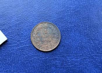 Stare monety 1 centesimi 1899 Włochy