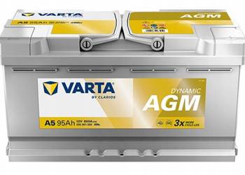 Akumulator Varta AGM 12V 95Ah 850A A5 G14