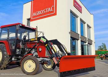 Pług do śniegu odśnieżania euroramka TUZ hydrauliczny AGROSTAL