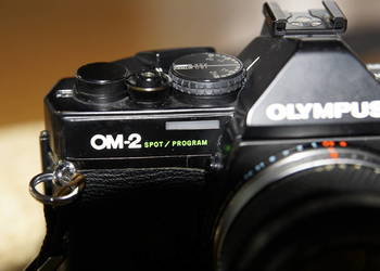 Aparat OLYMPUS OM2 SPOT Program.