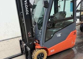 Toyota nowa dostawa tel. 789*053*484 prawie NOWY 8FBE16T wózek widłowy