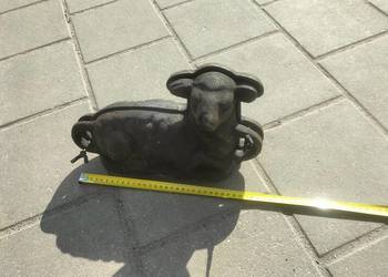 forma do pieczenia baranek żeliwna antyk