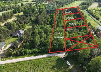 Działka budowlana ok.1400 m2 -Wałsnów gm. Orońsko