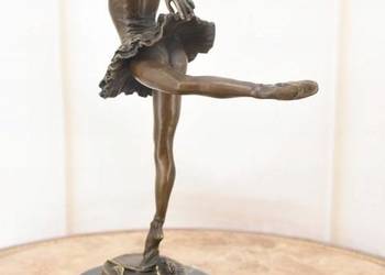 Zmysłowa Tancerka - Baletnica - Kobieta z Brązu - Figura Brąz - Prezent