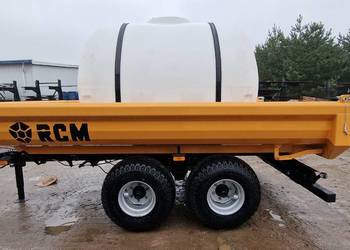 ZBIORNIK WODY PITNEJ + przyczepa 5000 L dostępna od ręki przyczepa RCM PK1