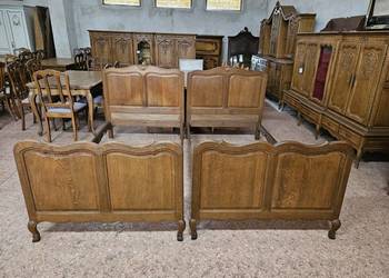 Dwa łóżka ludwikowskie Francja