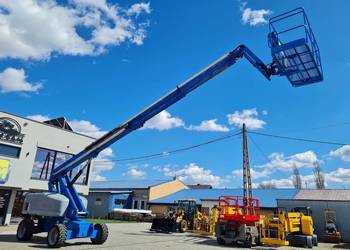 Podnośnik spalinowy teleskopowy Genie S-65, wysokość robocza 22m, rok 2008