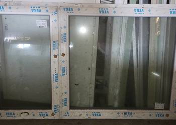 Okno dwuskrzydłowe 2155x1280 białe