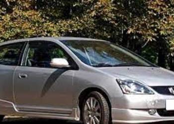 Szyba boczna drzwi prawa lub lewa Honda Civic VII 01-07 3 drzwi