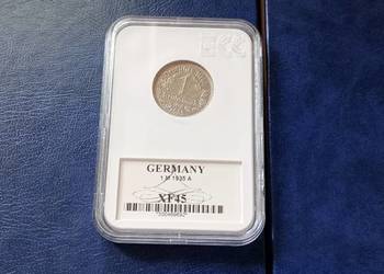 Stare monety 1 marka 1935 A grading Niemcy skrętka