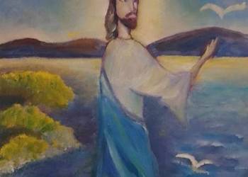 Obraz Jezus chodzący po wodzie