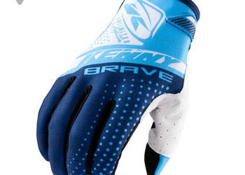 RĘKAWICE MOTOCYKOWE DZIECIĘCE CROSS ENDURO ROZM.4/5/6 BLUE