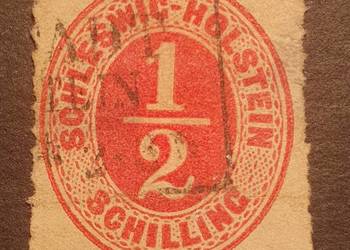 Schleswig-Holstein 1865 Mi-Nr. 8   Pu
