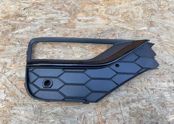 Kratka zderzaka przód prawa rh amarok lift czarny chrom 2H6807490F
