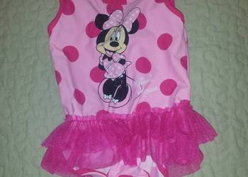 Disney Minnie strój kąpielowy falbanka 4-5 lat 104 / 110