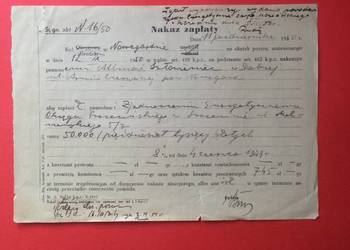 ( 1702 ) Nakaz Zapłaty, Nowogard