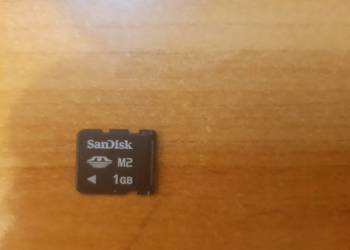 KARTA pamięci memory stick micro 1gb sandisk