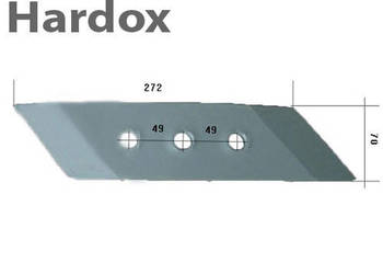Dłuto 100hektarów HARDOX 200611/L części do pługa NIEMEYER