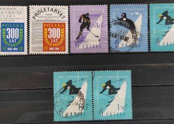 L Znaczki polskie rok 1961 I kwartał