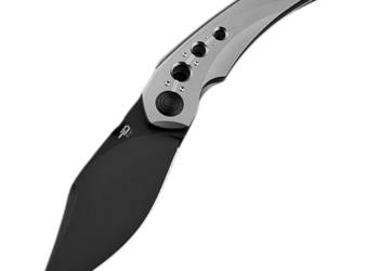 Nóż składany Bestech Razon White Titanium, Black PVD MagnaCut by Kombou (B…
