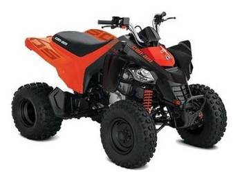 Can-Am DS250 2026 3JTB black & can-am red quad dla dziecka