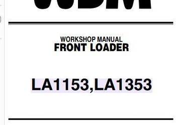 Kubota LA1153 LA1353 L1001 LA1002 LA1162 LA1251 instrukcja naprawy PL