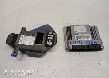 BMW E65 E66 745i N62 Komputer sterownik 7520929 silnika kluczyk CAS zestaw