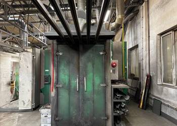 Piec do wygrzewania malowania proszkowego