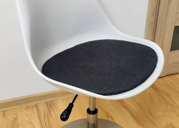 KRZESŁO obrotowe biurowe do KUCHNI FOTEL FRYZJERSKI solidny Nowoczesny