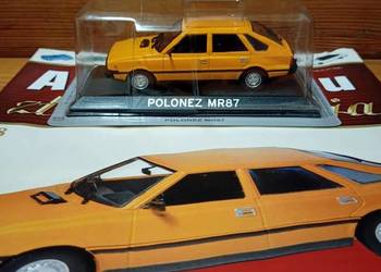 POLONEZ MR 87 Hak złota kolekcja 1:43 kultowe auta deagostini z hakiem nowy