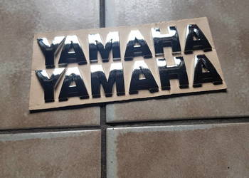 yamaha logo na zbiornik chrom 3 d