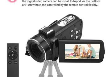 Cyfrowa kamera wideo 4K WiFi z detekcją twarzy IR Night Vision Anti-shake