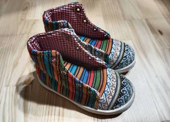 kolorowe trampki - długość wkładki 15 cm