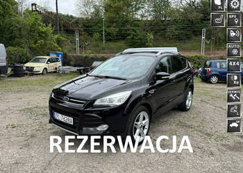 Ford Kuga 2.0TDCi-163km-AUTOMAT-4WD-Bezwypadkowy-Navi-Kamera-Ksenon-El.Kla…