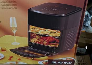 Air Fryer Frytkownica beztłuszczowa 15L – NOWA – czarna