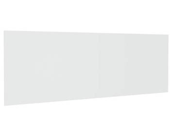 Zagłówek łóżka ścienny biały 240x15x80 cm WM-811052