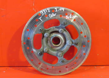 PIAGGIO BEVERLY 500 TARCZA HAMULCA tył tylna piastq koła mocowanie