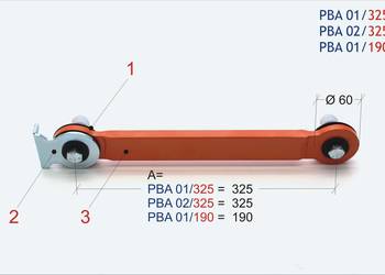 siłownik ramienia przegubowego PBA 01/190